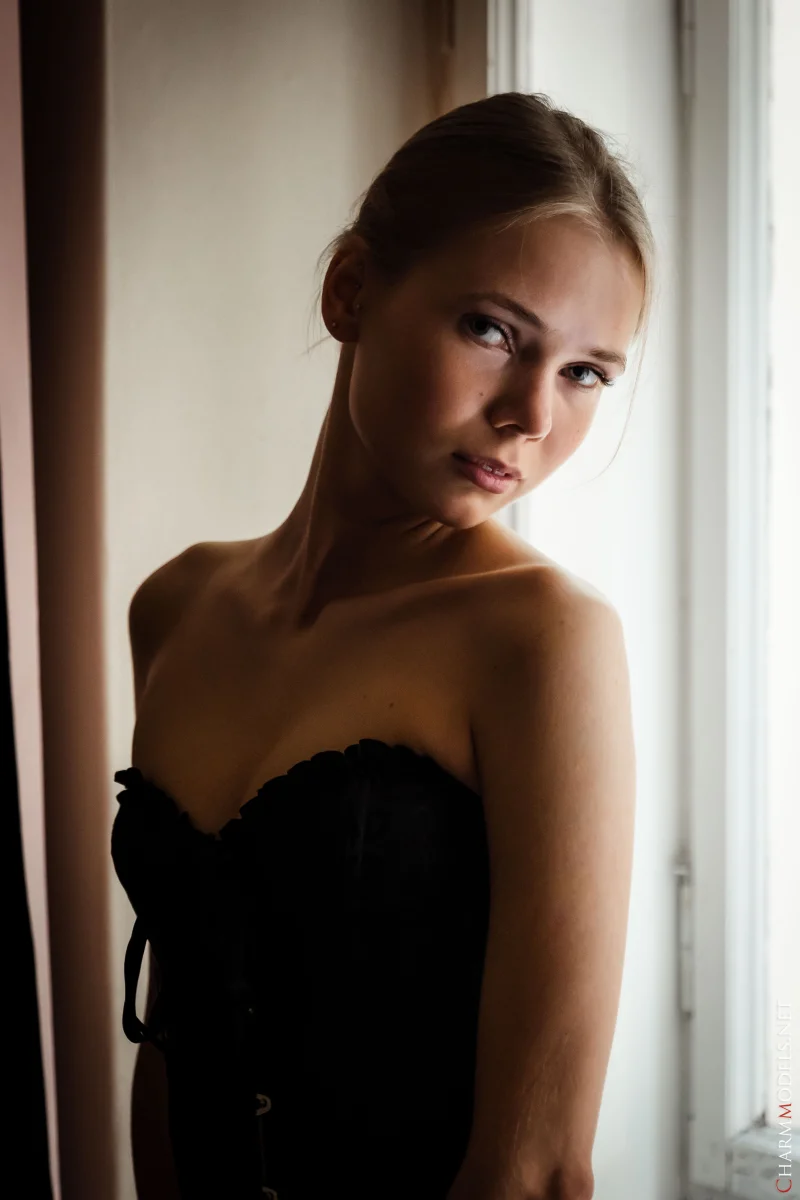 Shadows and Silhouettes with Luise Wixx in Black Corset Preview picture 2