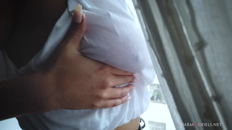Denise Moves While the Shirt Clings video preview frame 8