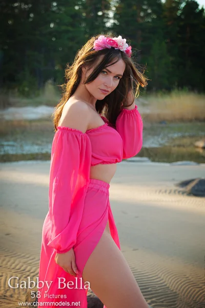 A Pink Horizon with Gabby Bella Photo Cover