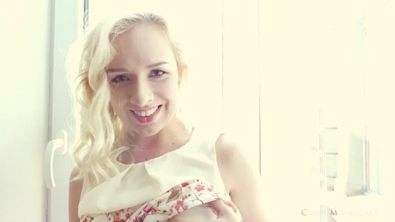 Lucia Soaks Her White Dress And Body Shines video preview frame 9