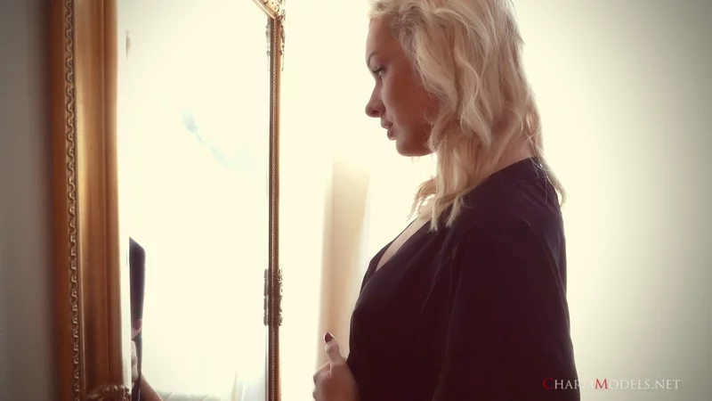 Lucia Reveals Herself In Mirror Glow video preview frame 5