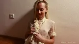 Martha Slowly Undressing in First Erotic Video frame 10