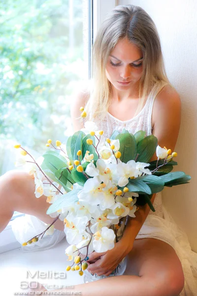 White Orchid Moments with Melita Photo Cover