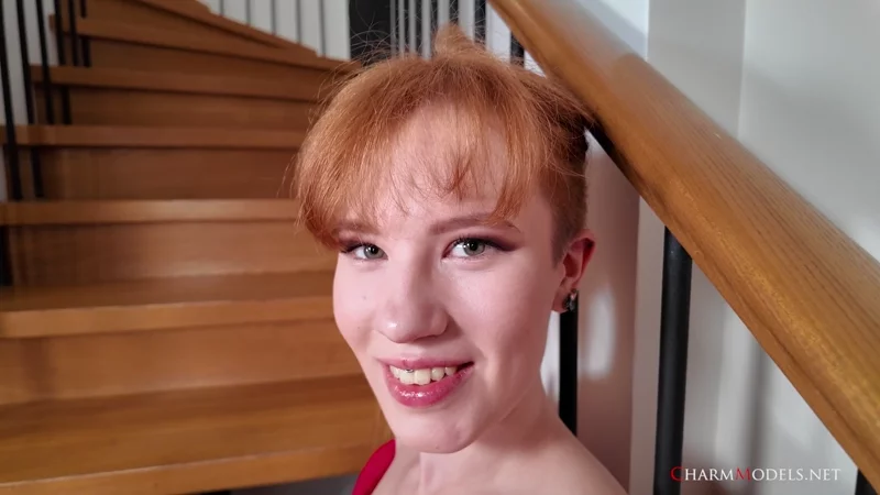 Vladislava Moves Softly in Red video preview frame 10