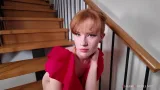 Vladislava Moves Softly in Red frame 1