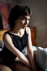 Yumi Fuyu's Nipslip Through The Transparent Bodysuit Preview picture 3